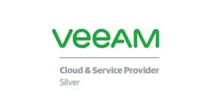 Veeam Cloud and Services Silver Partner logo 